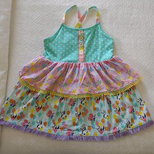 Matilda Jane Pandamonium Tunic Tank Top Girls Size 10